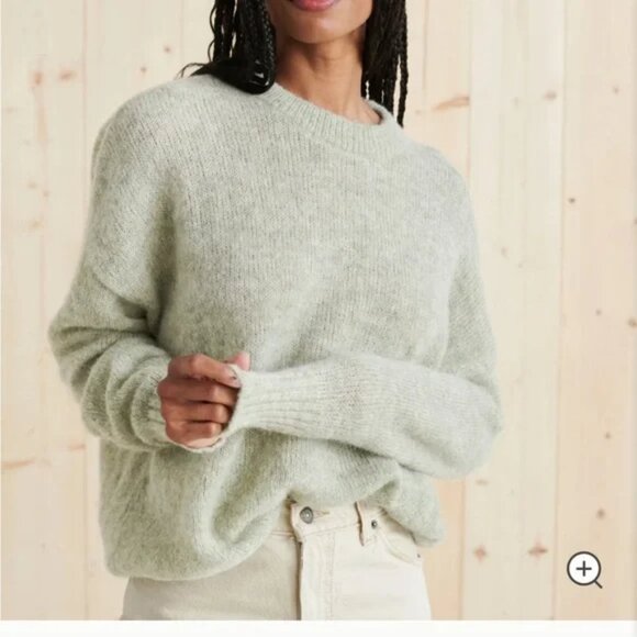 Jenni Kayne Cocoon Crewneck Thyme - Picture 1 of 3